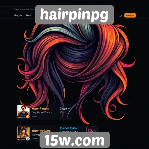 Plataforma hairpinpg e sua interface amigável